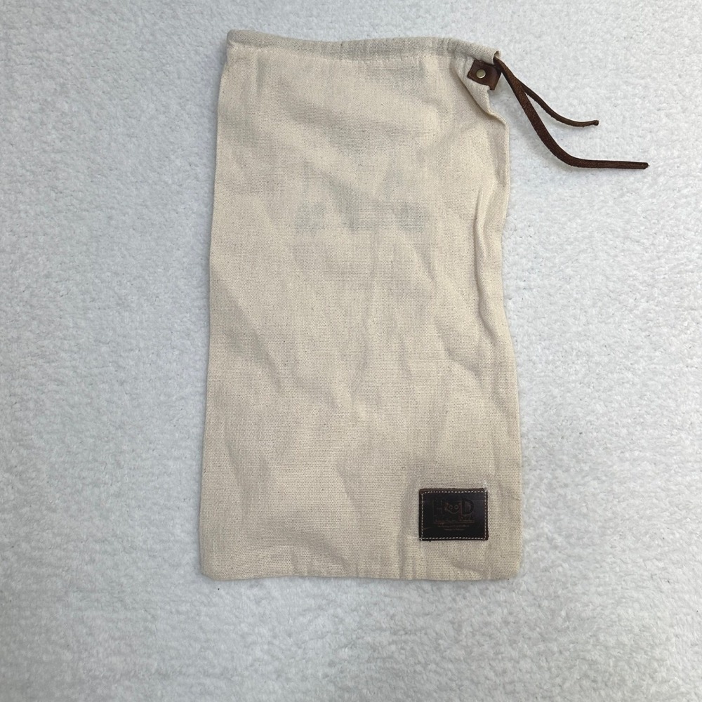 Hide and Drink Natural line Drawstring Pouch Bag Handmade 14.5" x 8"‎ Guatemala